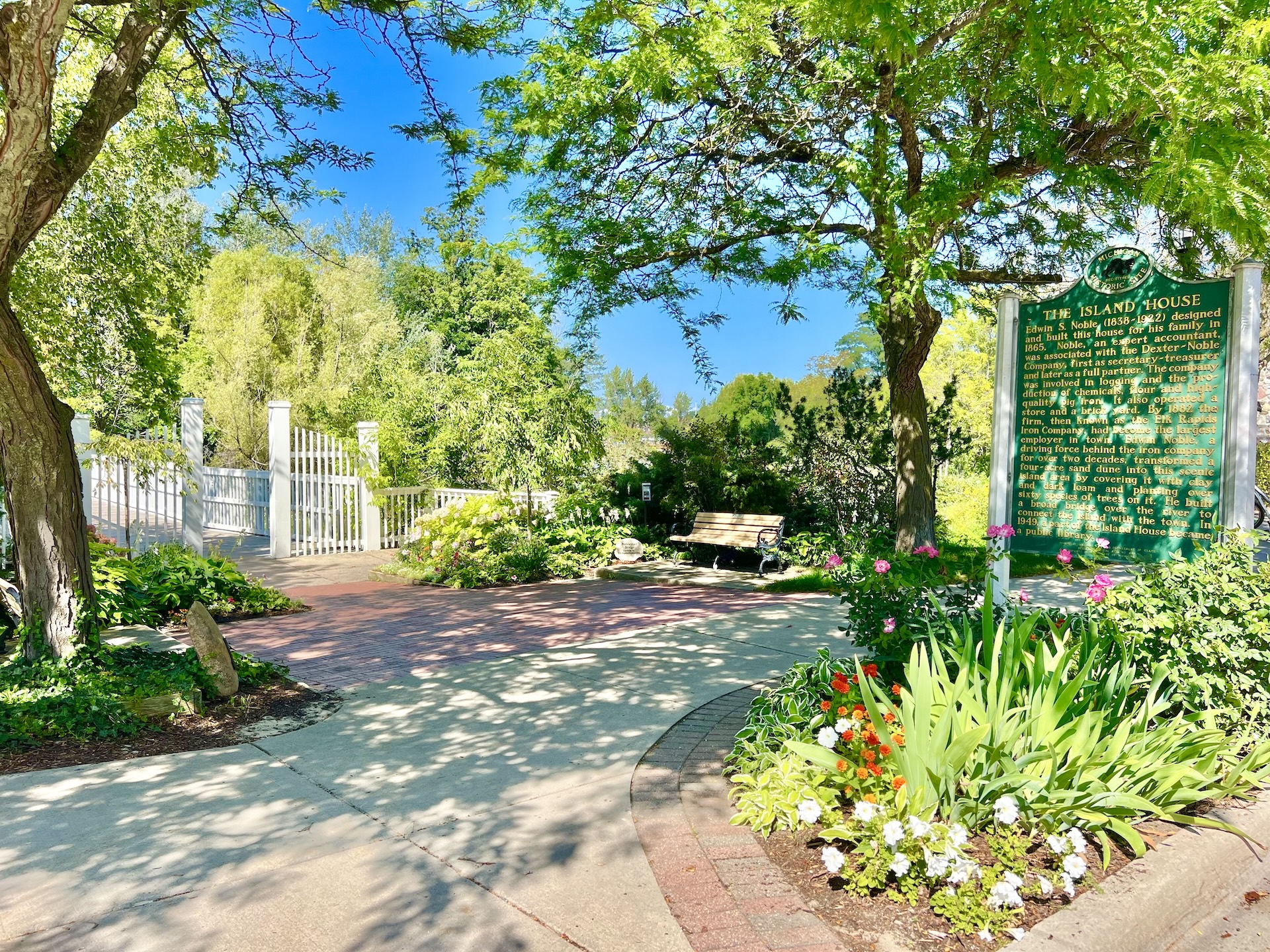 Pedestrian Bridge | Elk Rapids Garden Club